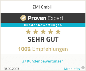 ZMI GmbH bei Proven Expert