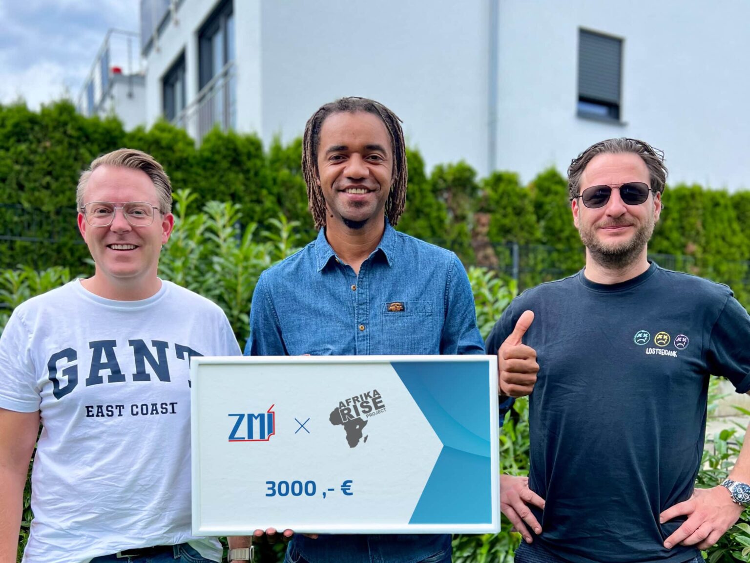 Bild von der Afrika Rise Project Urkunde