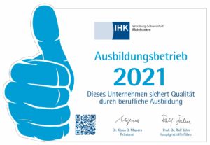 Ausbildungsbetrieb 2021 IHK