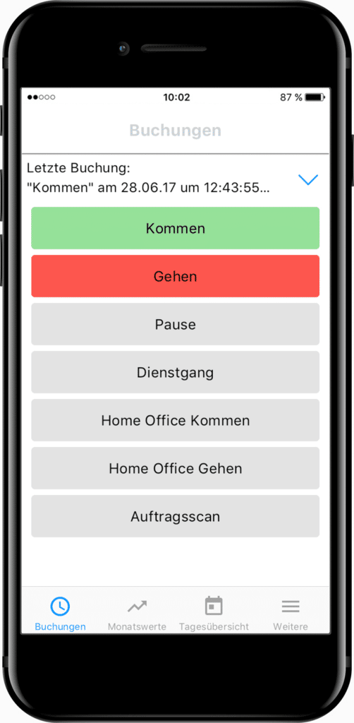 ZMI – App Mobile Zeiterfassung per App