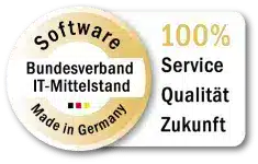 Software Made in Germany Auszeichnung des Bundesverband IT-Mittelstand e.V.